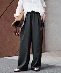 FRAMeWORK（フレームワーク）の「≪新色   追加≫ポリエステルツイルリラックスパンツ（その他パンツ）」