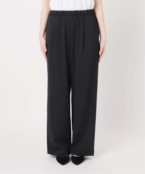 FRAMeWORK(フレームワーク)の「≪新色 / 追加≫ポリエステルツイルリラックスパンツ(その他パンツ・レディース・ベージュ/ホワイト系その他/ブラウン/ブラック・34/36/38/40)」の6枚目の写真