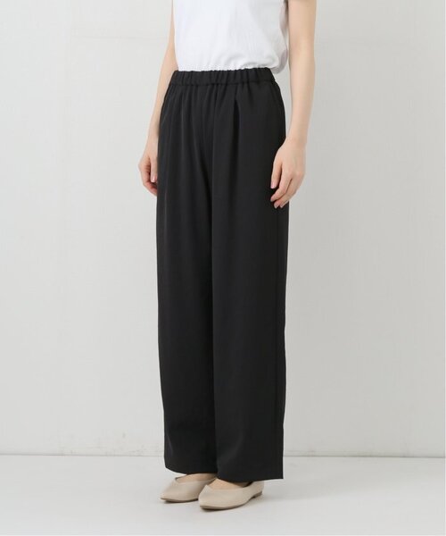 FRAMeWORK(フレームワーク)の「≪新色 / 追加≫ポリエステルツイルリラックスパンツ(その他パンツ・レディース・ベージュ/ホワイト系その他/ブラウン/ブラック・34/36/38/40)」の15枚目の写真