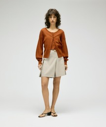 COLUMN（コラム）の「COLUMN   ボリュームスリーブニットカーデ（カーディガン/ボレロ）」