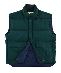 Eddie Bauer｜エディーバウアーのダウンベスト（グリーン・カーキ/緑色