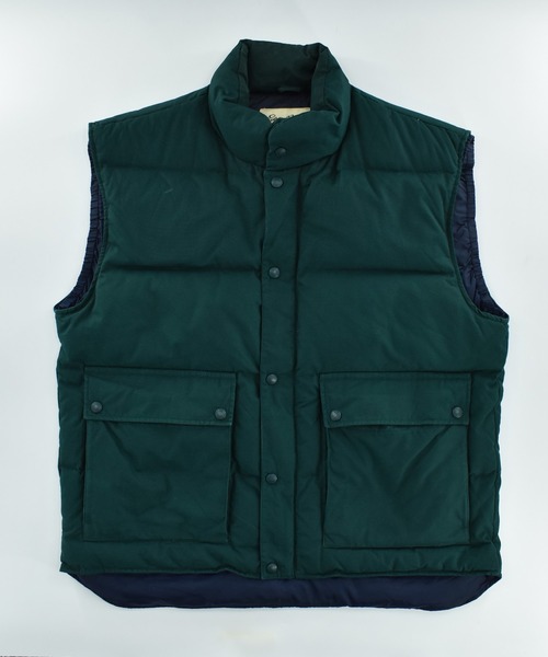 Eddie Bauer（エディーバウアー）の「【USED】90-00’s Eddie Bauer ダウンベスト（ダウンベスト・メンズ・グリーン・LARGE）」の2枚目の写真