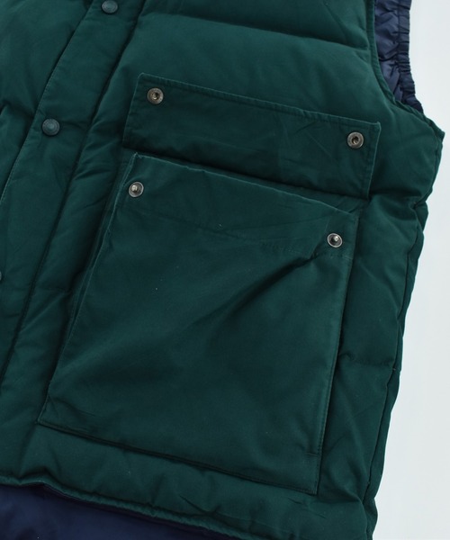 Eddie Bauer（エディーバウアー）の「【USED】90-00’s Eddie Bauer ダウンベスト（ダウンベスト・メンズ・グリーン・LARGE）」の6枚目の写真