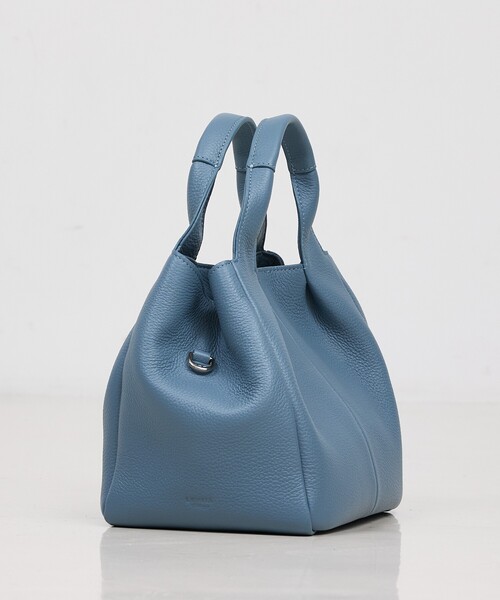 soeur（スール）の「Mellow/ソフトレザーオープントート/ミニ（トートバッグ・レディース・イエロー/ブラック/アイボリー/ブルー・フリー）」の7枚目の写真