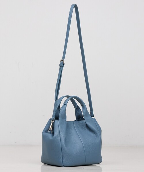 soeur（スール）の「Mellow/ソフトレザーオープントート/ミニ（トートバッグ・レディース・イエロー/ブラック/アイボリー/ブルー・フリー）」の11枚目の写真