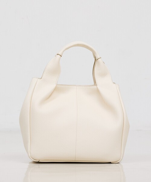 soeur（スール）の「Mellow/ソフトレザーオープントート/ミニ（トートバッグ・レディース・イエロー/ブラック/アイボリー/ブルー・フリー）」の16枚目の写真