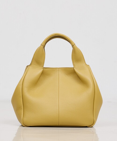 soeur（スール）の「Mellow/ソフトレザーオープントート/ミニ（トートバッグ・レディース・イエロー/ブラック/アイボリー/ブルー・フリー）」の18枚目の写真