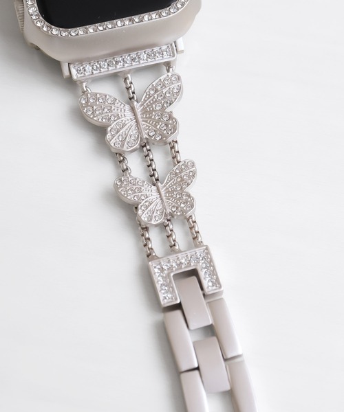 Urban Coral(アーバンコーラル)の「Apple Watch Band / アップルウォッチ ジルコニアバタフライバンド / Urban Coral(デジタル腕時計・レディース・ピンクゴールド/ゴールド系その他・40mm)」の6枚目の写真