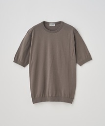 JOHN SMEDLEY（ジョンスメドレー）の「半袖コットンニットTシャツ（ニット/セーター）」