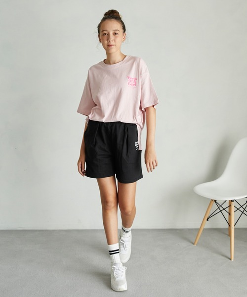 undeny.(アンディニ-)の「undeny/アンディニー Words of Tシャツ(Tシャツ/カットソー・レディース・チャコールグレー/ピンク/ホワイト・F)」の6枚目の写真