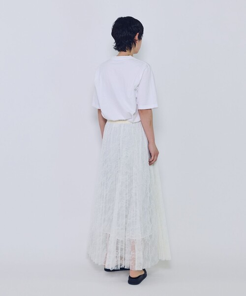 1er Arrondissement(プルミエアロンディスモン)の「レースアコーディオンスカート(スカート・レディース・ホワイト系その他3/ブラック系その他3・38/36)」の5枚目の写真