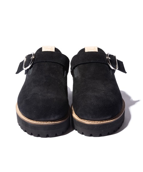 glamb（グラム）の「Cow Suede Clog Sandals / カウスエードクロッグサンダル（サンダル・メンズ・ブラック/ワイン/ベージュ・25/26/27/28）」の19枚目の写真
