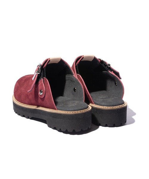 glamb（グラム）の「Cow Suede Clog Sandals / カウスエードクロッグサンダル（サンダル・メンズ・ブラック/ワイン/ベージュ・25/26/27/28）」の7枚目の写真