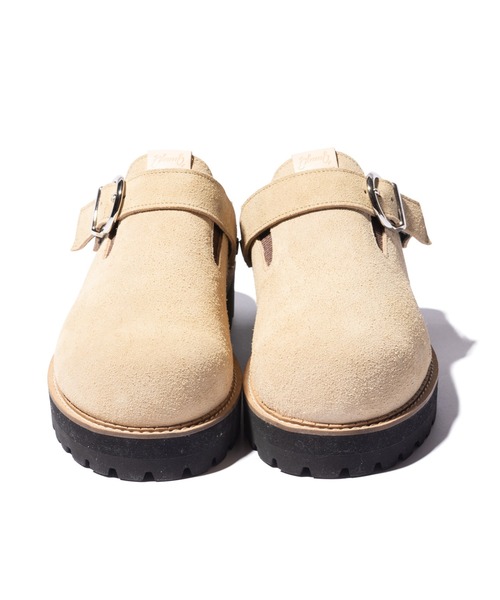 glamb（グラム）の「Cow Suede Clog Sandals / カウスエードクロッグサンダル（サンダル・メンズ・ブラック/ワイン/ベージュ・25/26/27/28）」の20枚目の写真