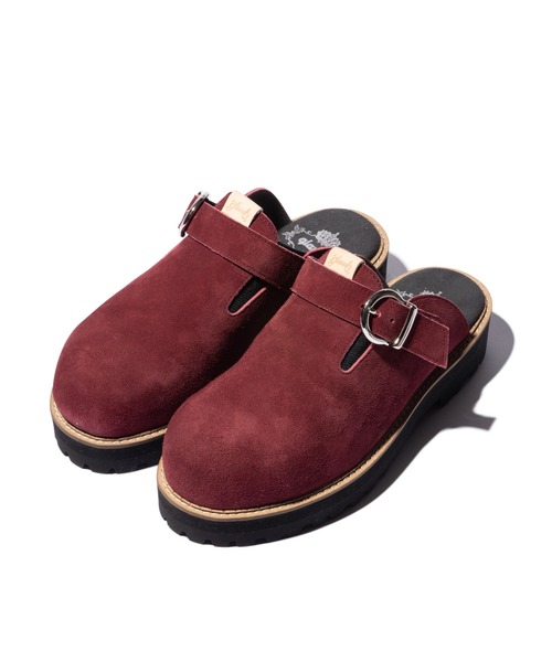 glamb(グラム)の「Cow Suede Clog Sandals / カウスエードクロッグサンダル(サンダル・メンズ・ブラック/ワイン/ベージュ・25/26/27/28)」の22枚目の写真