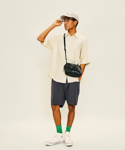 TITE IN THE STORE(ティテ インザ ストア)の「3WAYサコッシュバッグ【Buddy/バディ】(ショルダーバッグ・レディース・ブラック/ライトパープル/シルバー/オフホワイト/グリーン・FREE)」の2枚目の写真