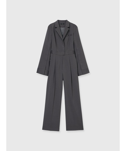 anuans(アニュアンス)の「ミニマルテーラードオールインワン(つなぎ/オールインワン・レディース・ネイビー/ライトベージュ/グレー・SMALL/MEDIUM)」の19枚目の写真