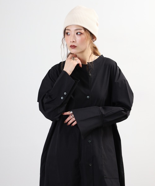 comoely closet　BOX&マーメイドシルエットが叶うワンピース 長袖