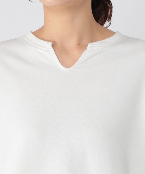 studio CLIP（スタディオクリップ）の「袖パッチワークレースプルオーバー（Tシャツ/カットソー・レディース・スモーク/オフホワイト/パープル・FREE）」の13枚目の写真