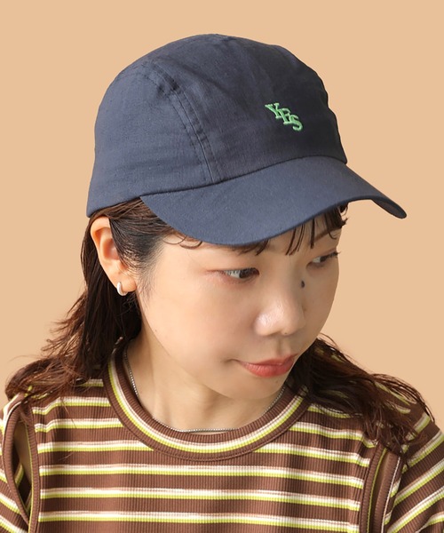 CONTROL FREAK / CTFK(コントロールフリーク)の「CONTROL FREAK / CTFK(コントロールフリーク)綿麻YESキャップ(キャップ・レディース・ネイビー/ベージュ・FREE)」の2枚目の写真