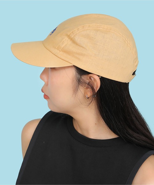 CONTROL FREAK / CTFK(コントロールフリーク)の「CONTROL FREAK / CTFK(コントロールフリーク)綿麻YESキャップ(キャップ・レディース・ネイビー/ベージュ・FREE)」の4枚目の写真
