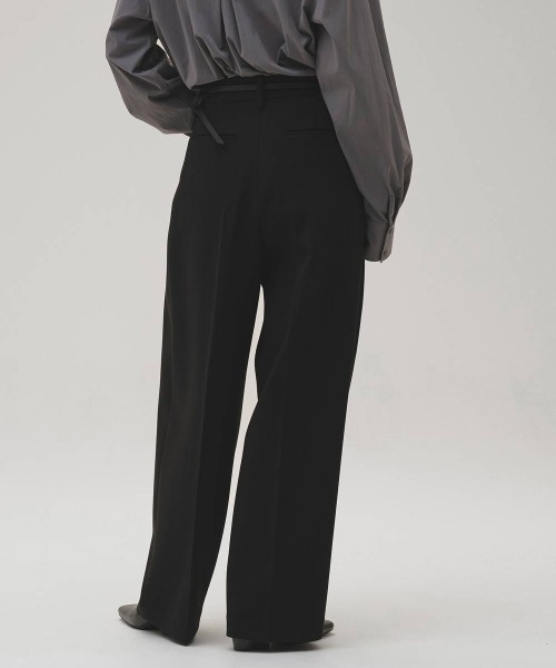 TODAYFUL(トゥデイフル)の「TODAYFUL Bonding Wide Trousers ボンディングワイドトラウザーズ/12620702(その他パンツ・レディース・チャコールグレー/ブラック/モスグリーン・36/38)」の5枚目の写真
