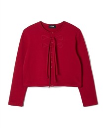 【soduk】ribbon cardigan