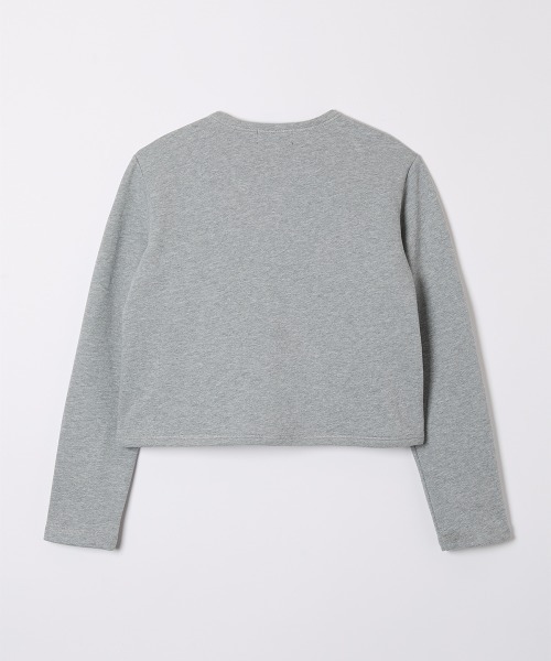 soduk（スドーク）の「【soduk】ribbon cardigan（カーディガン/ボレロ・レディース・ブラック/グレー/レッド/パープル・ONE SIZE）」の7枚目の写真