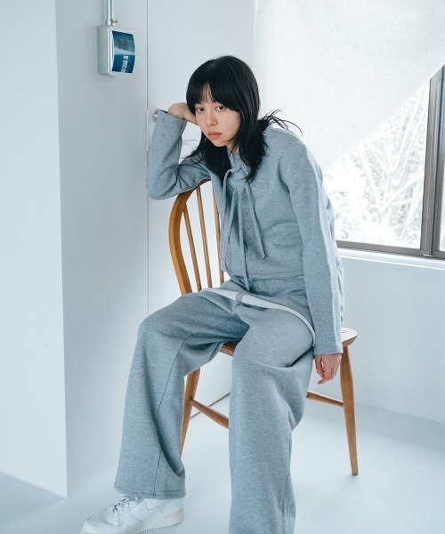 soduk（スドーク）の「【soduk】ribbon cardigan（カーディガン/ボレロ・レディース・ブラック/グレー/レッド/パープル・ONE SIZE）」の10枚目の写真