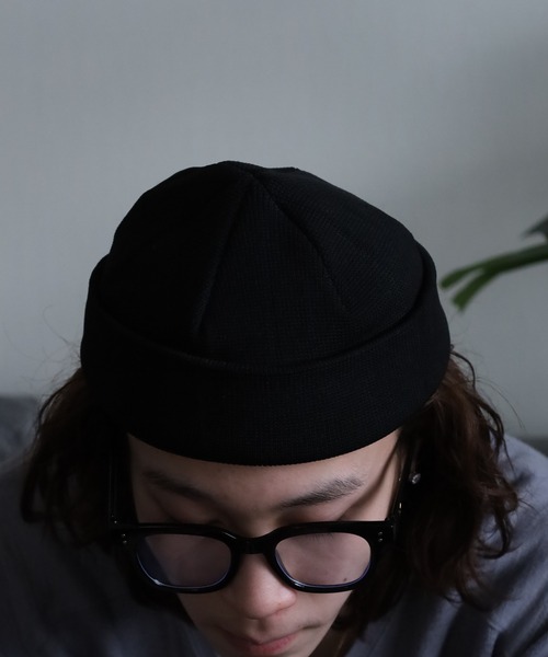 TESTIFY（テスティファイ）の「Roll Knit Watch ロールニットキャップ（ニットキャップ/ビーニー・メンズ・グレー/ブラック・FREE）」の3枚目の写真