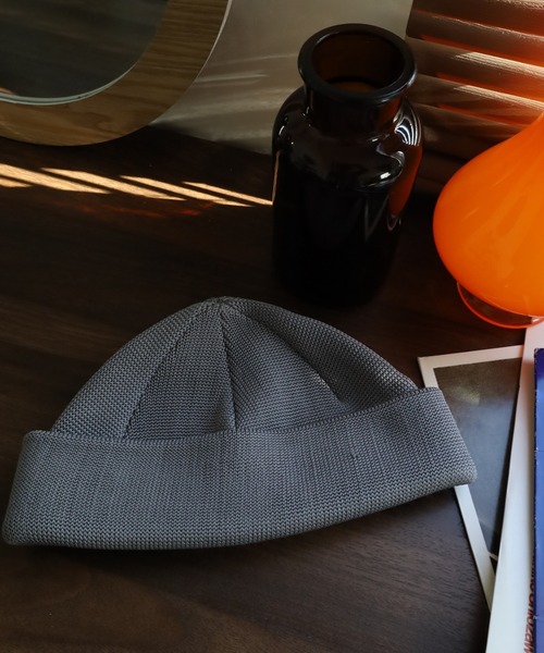 TESTIFY（テスティファイ）の「Roll Knit Watch ロールニットキャップ（ニットキャップ/ビーニー・メンズ・グレー/ブラック・FREE）」の7枚目の写真