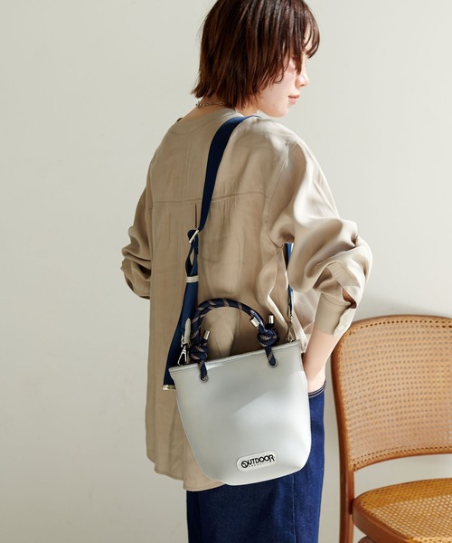 CROSS FUNCTION(クロスファンクション)の「OUTDOOR PRODUCTS (アウトドアプロダクツ) ネオプレーントートバッグ【CROSS FUNCTION/クロスファンクション】(トートバッグ・レディース・ブラック/グレー・FREE)」の19枚目の写真