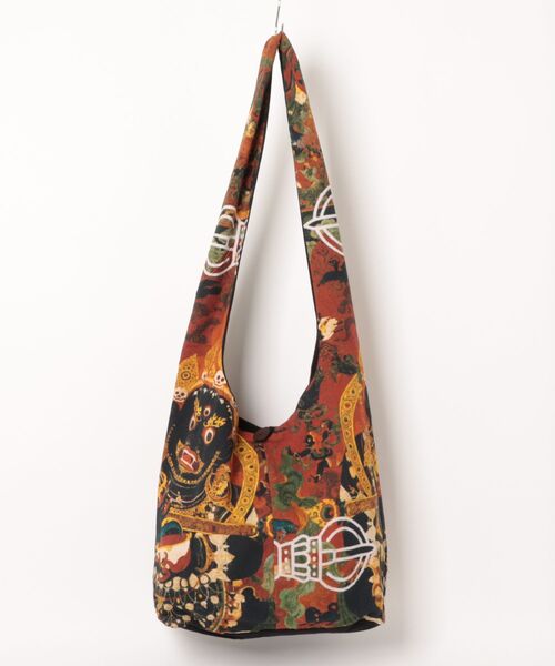 チャイハネ（チャイハネ）の「【チャイハネ】パタラカショルダーバッグ（ショルダーバッグ・レディース・ベージュ/ブルー/ブラック/レッド・FREE）」の2枚目の写真