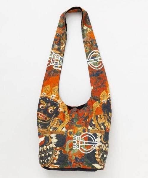 チャイハネ（チャイハネ）の「【チャイハネ】パタラカショルダーバッグ（ショルダーバッグ・レディース・ベージュ/ブルー/ブラック/レッド・FREE）」の9枚目の写真