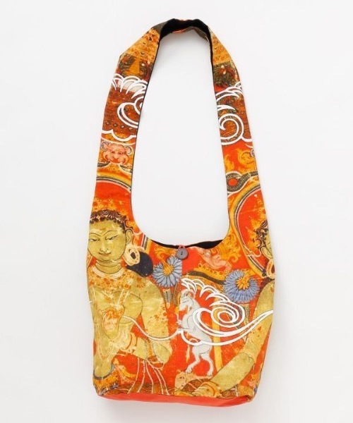 チャイハネ（チャイハネ）の「【チャイハネ】パタラカショルダーバッグ（ショルダーバッグ・レディース・ベージュ/ブルー/ブラック/レッド・FREE）」の14枚目の写真