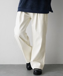 【MinoriTY】カツラギ素材チルワイドチノパン チノパンツ メンズ セミワイド ストレートワイドシルエット バギーシルエット 春服 夏服