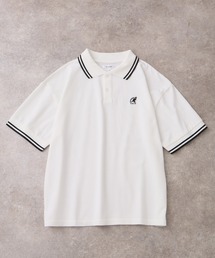 KANGOL（カンゴール）の「【KANGOL カンゴール】別注 ワンポイント刺繍 半袖 ポロシャツ（ポロシャツ）」