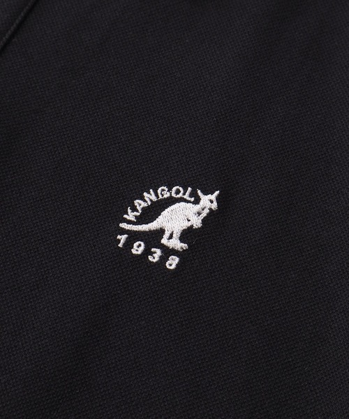 KANGOL（カンゴール）の「【KANGOL/カンゴール】別注 ワンポイント刺繍 半袖 ポロシャツ（ポロシャツ・メンズ・ホワイト/ネイビー/ブラック系1/ブラウン/ブラック系2/チャコールグレー/ワインレッド/グリーン・XL/L/M/S）」の19枚目の写真