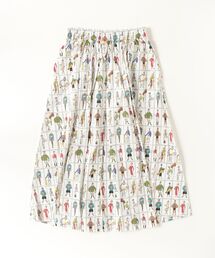 sandy | プリントタック＆ギャザースカート(スカート)