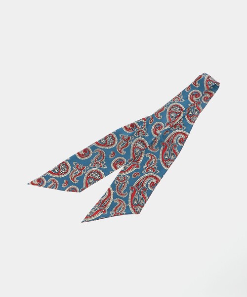 LOEFF（ロエフ）の「＜LOEFF＞スカーフ タイ UNISEX（バンダナ/スカーフ・レディース・その他1/ネイビー/ブラウン系・FREE）」の10枚目の写真