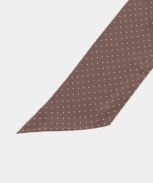 LOEFF（ロエフ）の「＜LOEFF＞スカーフ タイ UNISEX（バンダナ/スカーフ・レディース・その他1/ネイビー/ブラウン系・FREE）」の14枚目の写真