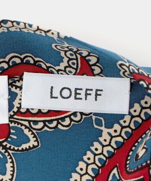 LOEFF（ロエフ）の「＜LOEFF＞スカーフ タイ UNISEX（バンダナ/スカーフ・レディース・その他1/ネイビー/ブラウン系・FREE）」の19枚目の写真
