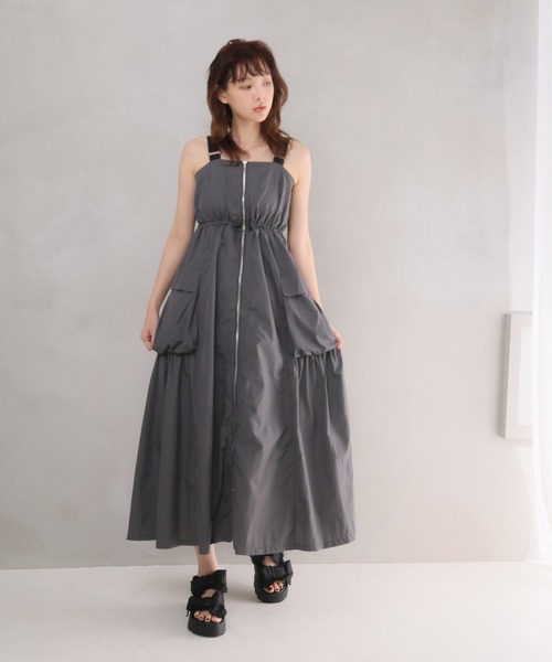 VIVIAN（ヴィヴィアン）の「ダブルビッグリボン厚底サンダル（サンダル・レディース・ワンウォッシュ/ブラック・S/M/L）」の9枚目の写真