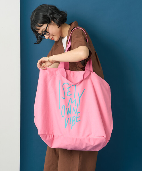 藤本美貴 × FREAK'S STORE/フリークスストア メッセージ ロゴ ビッグ