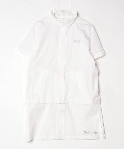 Jack Bunny!!（ジャックバニー）の「ジャック バニー JackBunny レインウェア ワンピース（ワンピース・レディース・ホワイト/ネイビー・S/M/L）」の4枚目の写真