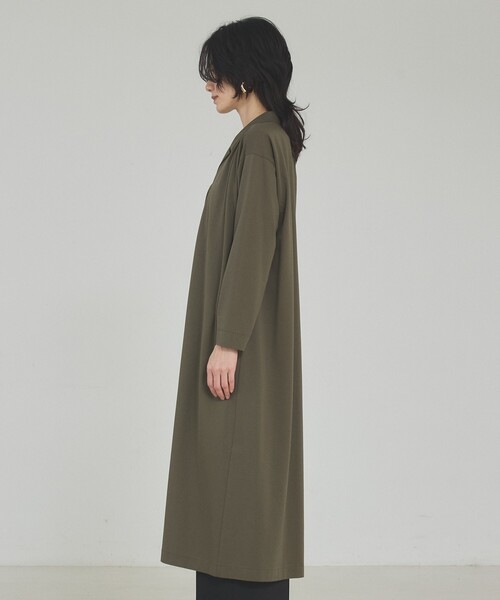 qualite（カリテ）の「【接触冷感】ドライジャージーワンピース　春服　夏服　2WAY（ワンピース・レディース・カーキ/グレイッシュブルー・フリー）」の22枚目の写真