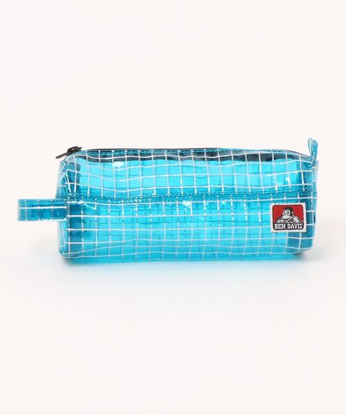 BEN DAVIS（ベンデイビス）の「【BEN DAVIS/ベンデイビス】クリアペンケース8486（ポーチ・メンズ・ブルー/ホワイト/ブラック/スミクロ・FREE）」の4枚目の写真