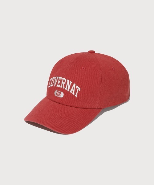 COVERNAT（カバーナット）の「[SOOBIN着用] ARCH LOGO COZY FIT BALL CAP（キャップ・メンズ・レオパード/レッド/ベージュ/ネイビー/ブルー・FREE）」の4枚目の写真