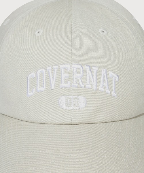 COVERNAT（カバーナット）の「[SOOBIN着用] ARCH LOGO COZY FIT BALL CAP（キャップ・メンズ・レオパード/レッド/ベージュ/ネイビー/ブルー・FREE）」の8枚目の写真