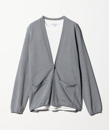 A DAY IN THE LIFE UNITED ARROWS（アデイインザライフユナイテッドアローズ）の「ハイツイスト 1ボタン カーディガン+Tシャツ-セットアイテム・ウォッシャブル・UVカット-<A DAY IN THE LIFE>（カーディガン/ボレロ）」